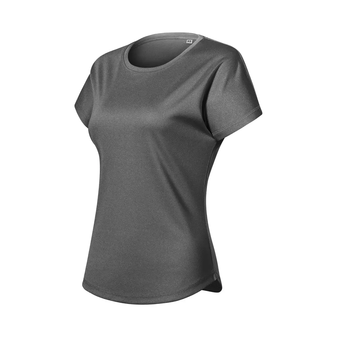 MALFINI CHANCE GRS Damen Mikro-Polyester MikeSPORT Recycling-Material, meliert | Sport Kurzarm, T-Shirt, 811M112 aus schwarz